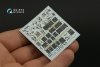 Quinta Studio QD35118 AH-64D Extended forward avionics bays 3D-Printed & coloured Interior on decal paper (Takom) 1/35
